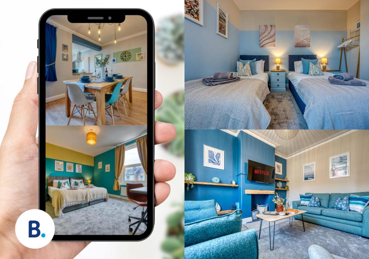 2 Bedrooms Modern, Stunning & Stylish Contractor House, Prime Portsmouth Location With Free Parking Permit, Summer Special Offer!! - By Blue Puffin Stays Exterior photo